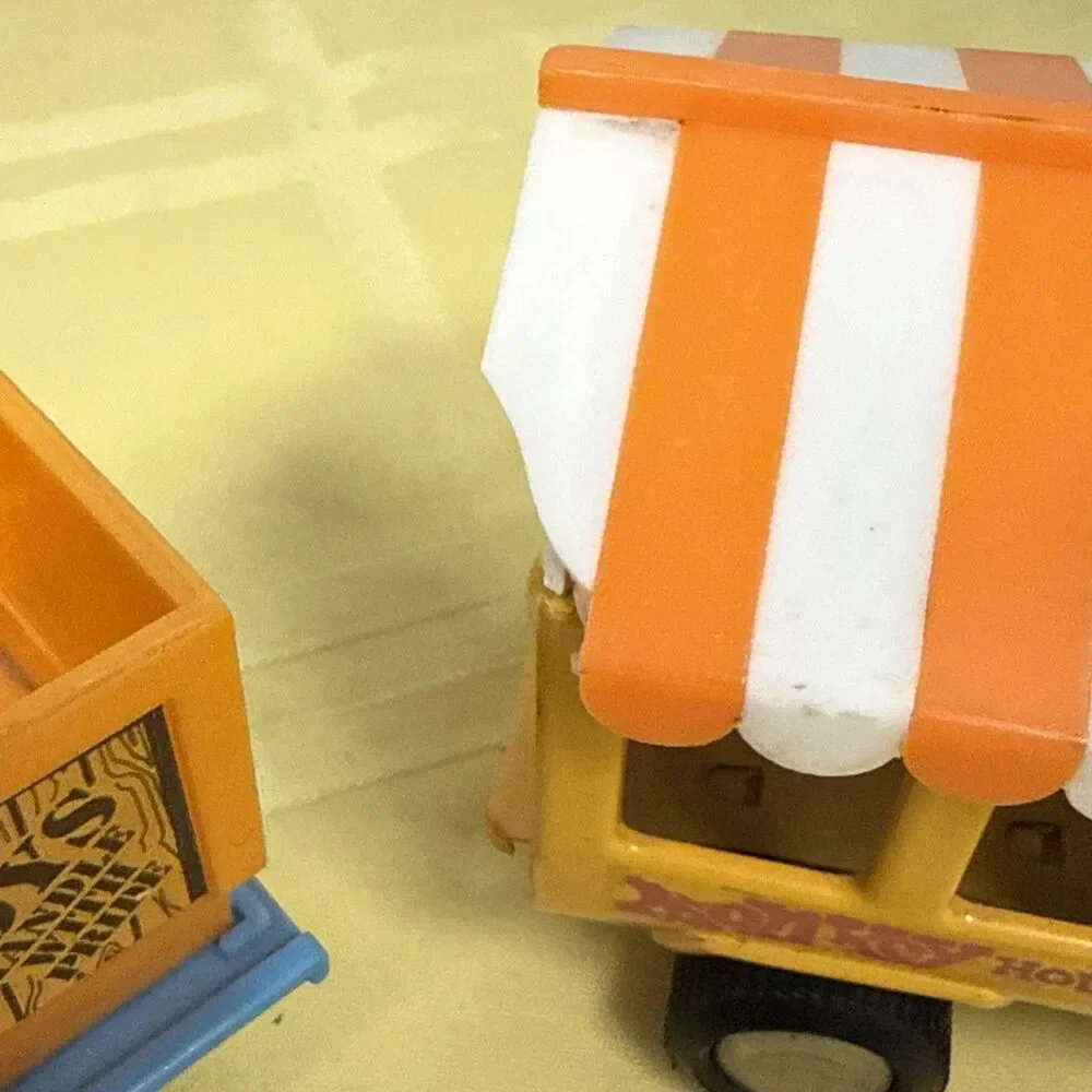 Buddy L Pressed Steel Brute Pink Merry Go Round Truck 4909 Pan Am Cargo Monkey - Picture 5 of 16